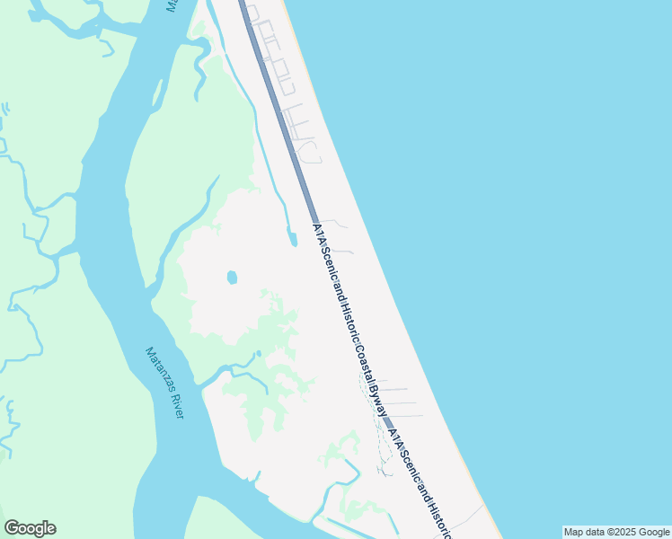 map of restaurants, bars, coffee shops, grocery stores, and more near 8330 Florida A1A in St. Augustine