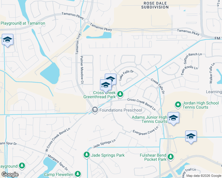 map of restaurants, bars, coffee shops, grocery stores, and more near 28615 Sonoran Field Court in Katy