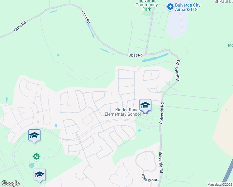 map of restaurants, bars, coffee shops, grocery stores, and more near 29018 Granite Ridge in San Antonio
