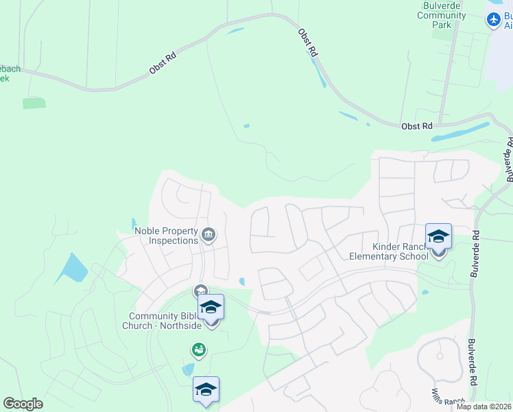 map of restaurants, bars, coffee shops, grocery stores, and more near 29035 Gooseberry in San Antonio