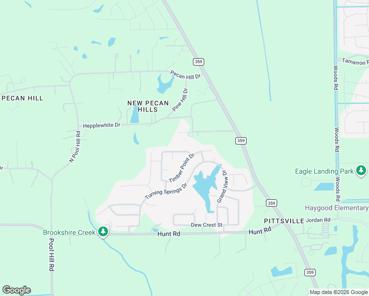 map of restaurants, bars, coffee shops, grocery stores, and more near 32638 Harvest Valley Drive in Pattison
