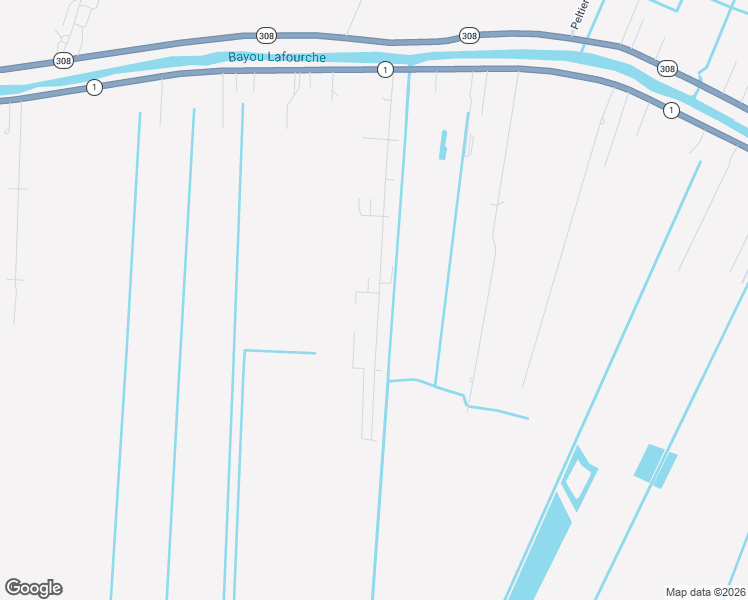 map of restaurants, bars, coffee shops, grocery stores, and more near 365-459 4 Point Drive in Raceland