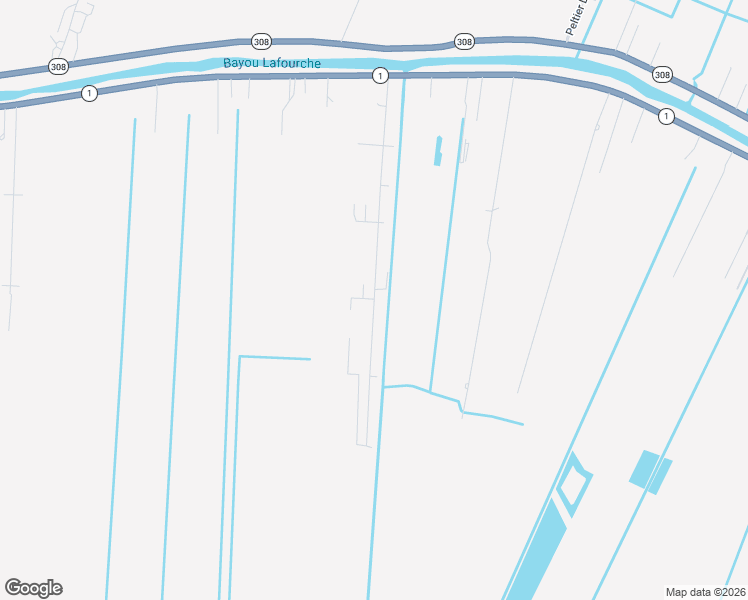 map of restaurants, bars, coffee shops, grocery stores, and more near 365 4 Point Drive in Raceland