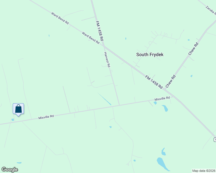 map of restaurants, bars, coffee shops, grocery stores, and more near 9241 Meadow Wood Lane in Sealy
