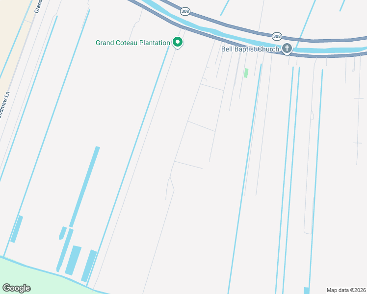 map of restaurants, bars, coffee shops, grocery stores, and more near 200-298 X Bypass Road in Raceland