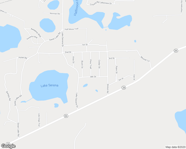 map of restaurants, bars, coffee shops, grocery stores, and more near 102 Pine Trail in Melrose