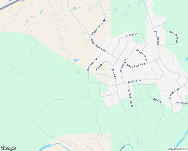 map of restaurants, bars, coffee shops, grocery stores, and more near 530 Old Camp Road in Bandera