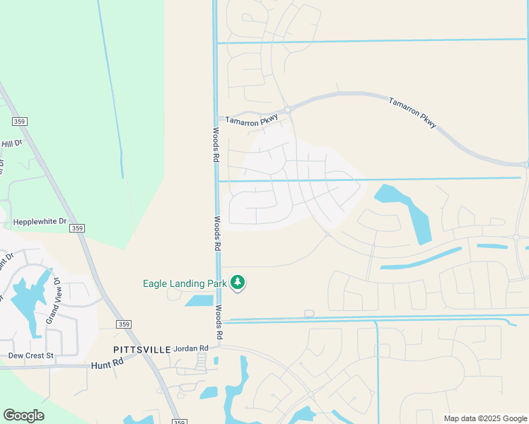 map of restaurants, bars, coffee shops, grocery stores, and more near 31631 Featherstone Trail in Fulshear
