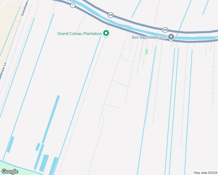 map of restaurants, bars, coffee shops, grocery stores, and more near 200-298 X Bypass Road in Raceland
