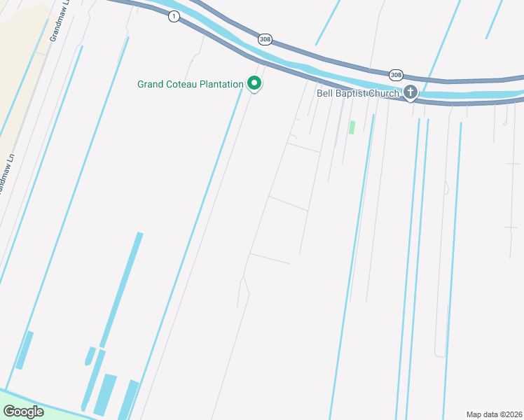 map of restaurants, bars, coffee shops, grocery stores, and more near 200-298 X Bypass Road in Raceland