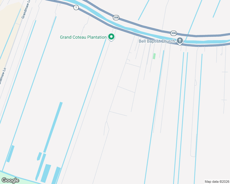 map of restaurants, bars, coffee shops, grocery stores, and more near 200-298 X Bypass Road in Raceland