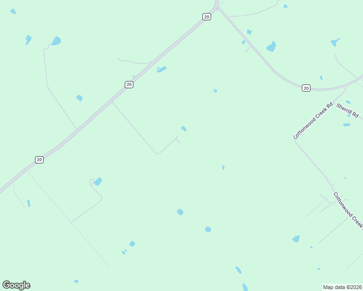 map of restaurants, bars, coffee shops, grocery stores, and more near 14323 Farm to Market 20 in Kingsbury