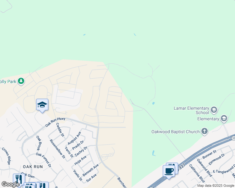 map of restaurants, bars, coffee shops, grocery stores, and more near in Canyon Lake