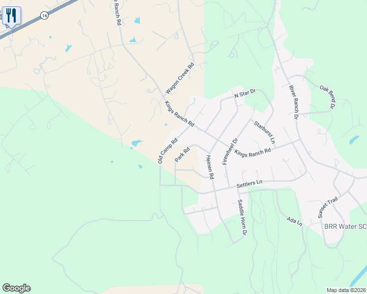 map of restaurants, bars, coffee shops, grocery stores, and more near 237 Northeast Drive in Bandera