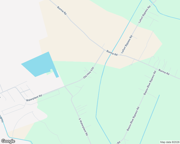 map of restaurants, bars, coffee shops, grocery stores, and more near 912 Old Highway 650 in Thibodaux
