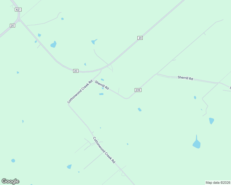 map of restaurants, bars, coffee shops, grocery stores, and more near 300-398 Sherrill Road in Kingsbury