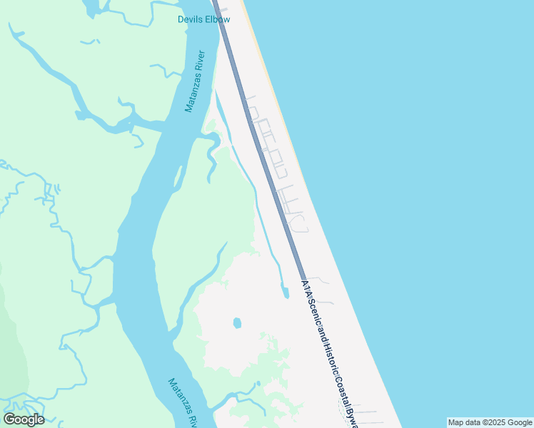 map of restaurants, bars, coffee shops, grocery stores, and more near 8145 A1A South in St. Augustine