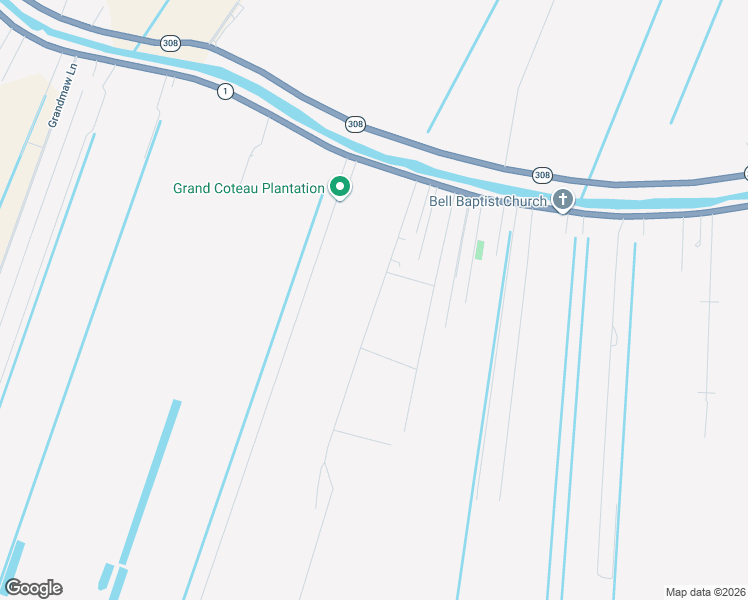 map of restaurants, bars, coffee shops, grocery stores, and more near 100-198 X Bypass Road in Raceland