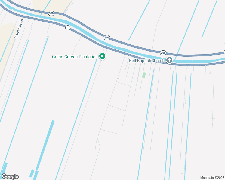 map of restaurants, bars, coffee shops, grocery stores, and more near 100-198 X Bypass Road in Raceland
