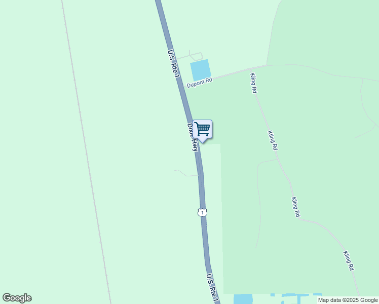 map of restaurants, bars, coffee shops, grocery stores, and more near 7543 U.S. Route 1 in St. Augustine