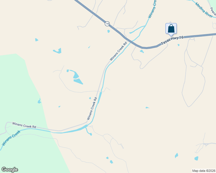 map of restaurants, bars, coffee shops, grocery stores, and more near 635 Winans Creek Road in Bandera