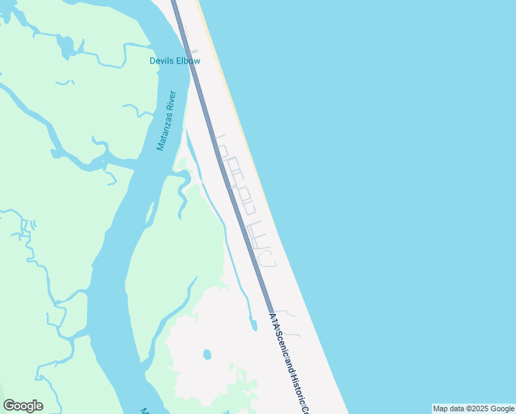 map of restaurants, bars, coffee shops, grocery stores, and more near 8050 A1A South in St. Augustine