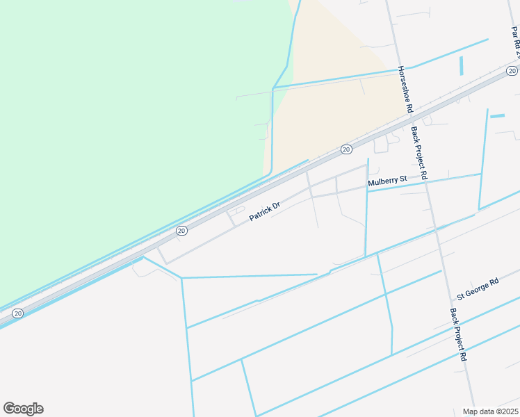 map of restaurants, bars, coffee shops, grocery stores, and more near 220 Patrick Drive in Schriever