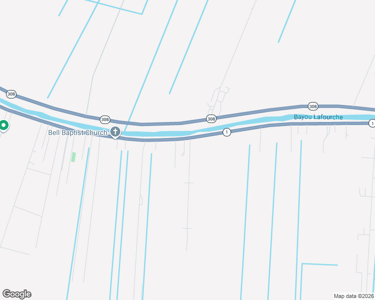 map of restaurants, bars, coffee shops, grocery stores, and more near 2728 Louisiana 1 in Raceland