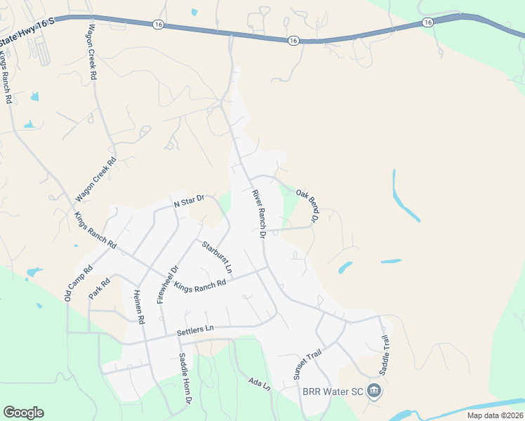 map of restaurants, bars, coffee shops, grocery stores, and more near 803 River Ranch Drive in Bandera