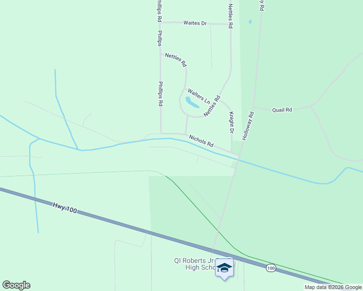 map of restaurants, bars, coffee shops, grocery stores, and more near 138 Crosby Road in Florahome