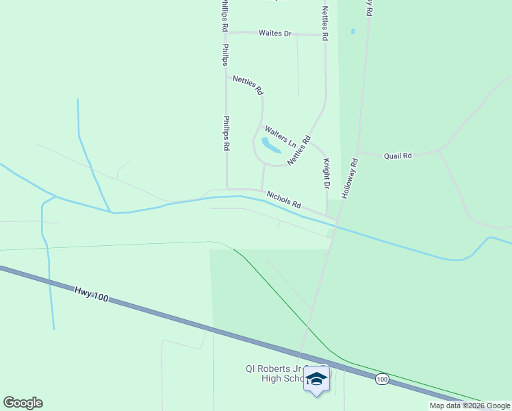 map of restaurants, bars, coffee shops, grocery stores, and more near 138 Crosby Road in Florahome