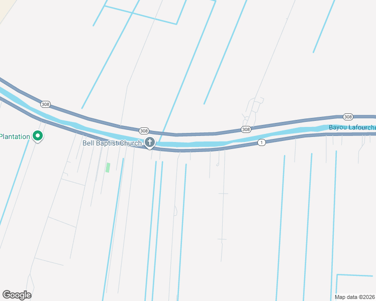map of restaurants, bars, coffee shops, grocery stores, and more near 2758-2822 Highway 1 in Raceland