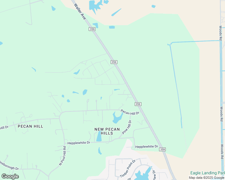 map of restaurants, bars, coffee shops, grocery stores, and more near 30218 Live Oak Lane in Brookshire