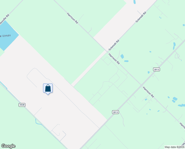 map of restaurants, bars, coffee shops, grocery stores, and more near 2227 Harrison Road in Sealy