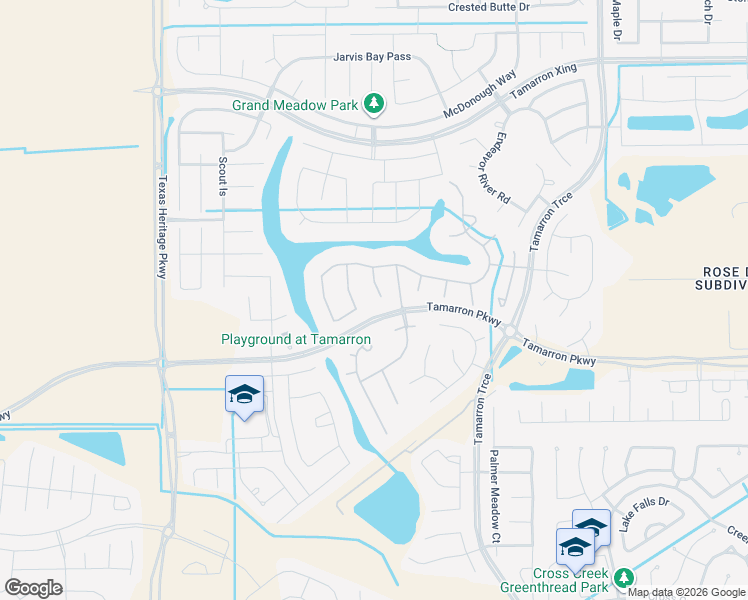 map of restaurants, bars, coffee shops, grocery stores, and more near 3530 Sunburst Court in Katy