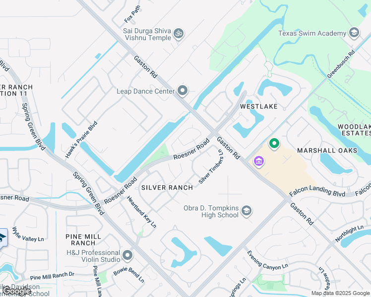map of restaurants, bars, coffee shops, grocery stores, and more near 3415 Grand Pebble Lane in Katy
