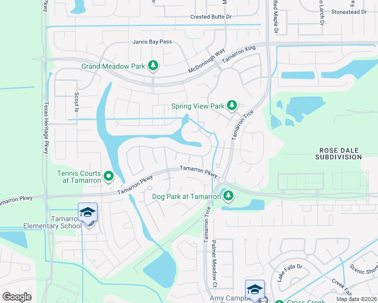 map of restaurants, bars, coffee shops, grocery stores, and more near 28934 Colorado Bend Drive in Katy
