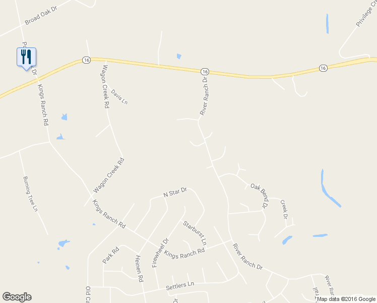 map of restaurants, bars, coffee shops, grocery stores, and more near 181 Ranch Cir in Bandera