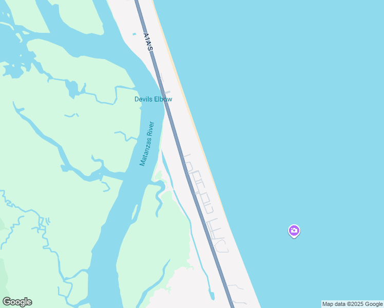 map of restaurants, bars, coffee shops, grocery stores, and more near 7950 A1A South in St. Augustine