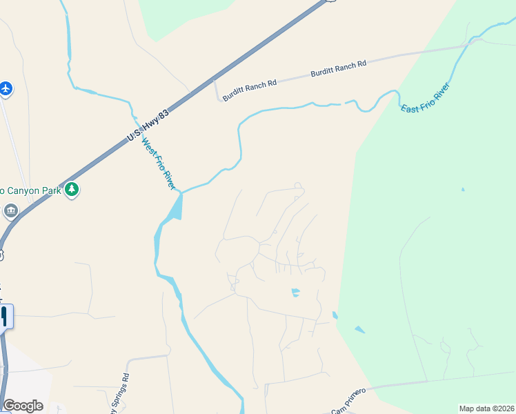 map of restaurants, bars, coffee shops, grocery stores, and more near 434 J H Davis Place in Leakey
