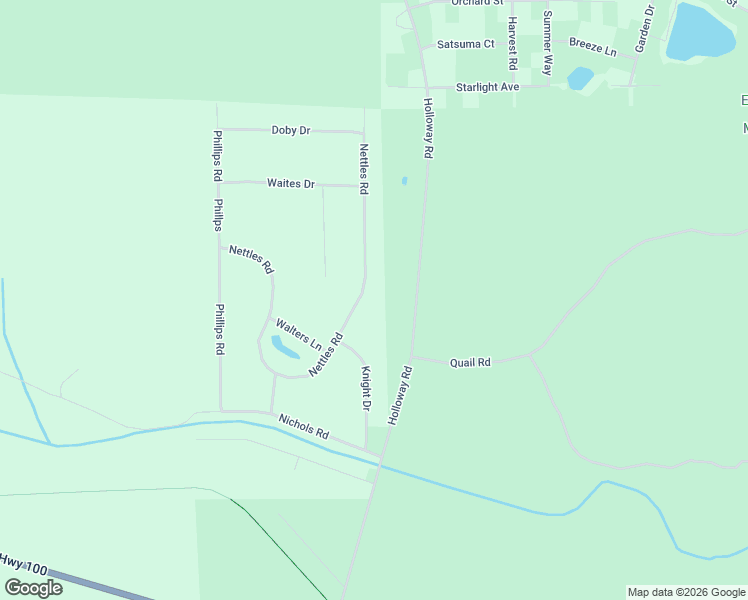map of restaurants, bars, coffee shops, grocery stores, and more near 147 Nettles Road in Florahome