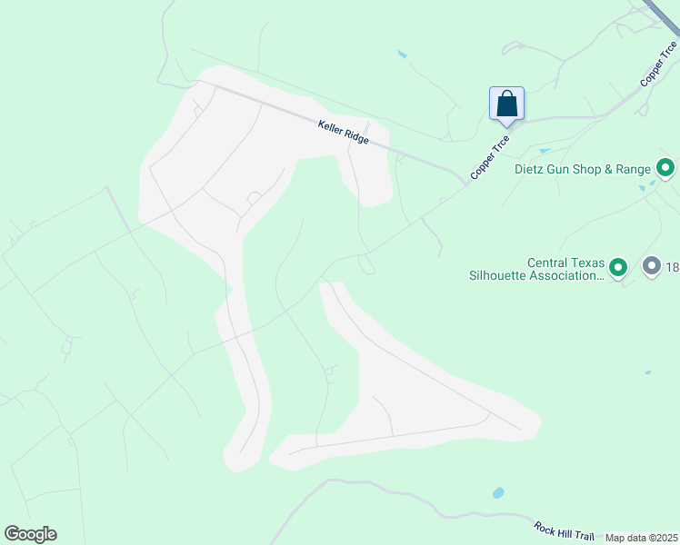 map of restaurants, bars, coffee shops, grocery stores, and more near 5692 Copper Creek in New Braunfels