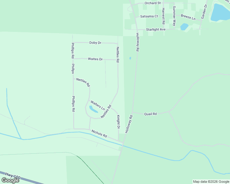map of restaurants, bars, coffee shops, grocery stores, and more near 157 Nettles Road in Florahome