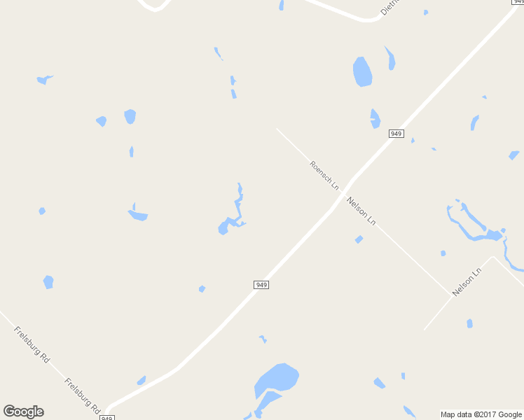 map of restaurants, bars, coffee shops, grocery stores, and more near 2463 Farm to Market Road 949 in Cat Spring