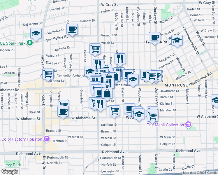 2055 Westheimer Road, Houston TX Walk Score