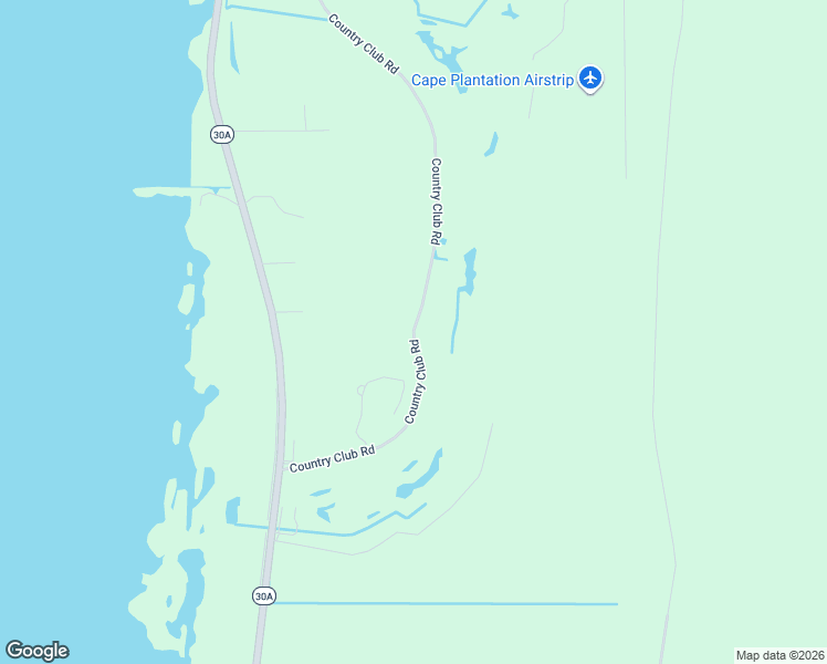 map of restaurants, bars, coffee shops, grocery stores, and more near 1044 Country Club Road in Port St. Joe