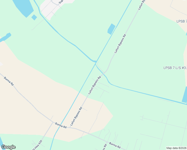 map of restaurants, bars, coffee shops, grocery stores, and more near 720 Lefort Bypass Road in Thibodaux