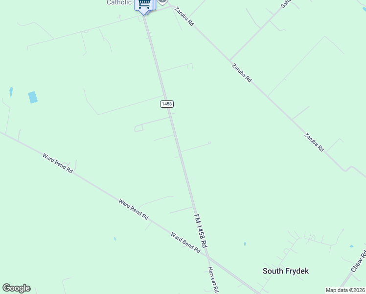 map of restaurants, bars, coffee shops, grocery stores, and more near 9392 FM 1458 Road in Sealy