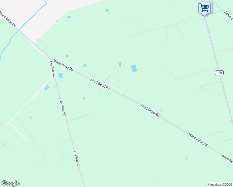 map of restaurants, bars, coffee shops, grocery stores, and more near 1422 Ward Bend Road in Sealy