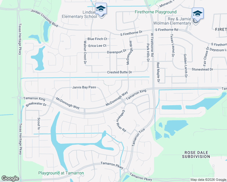 map of restaurants, bars, coffee shops, grocery stores, and more near 29026 Jacobs River Drive in Katy